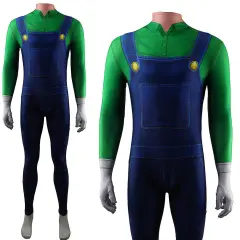 The Super Mario Bros. Movie Luigi Bodysuit Cosplay Costume