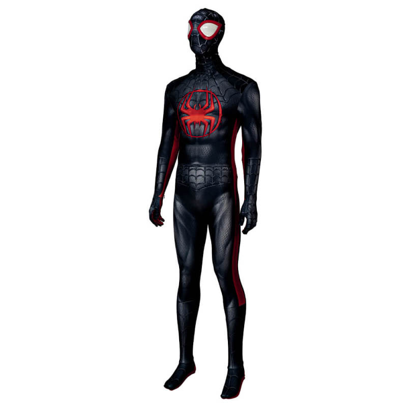 Across the Spider-Verse Miles Morales Spiderman Cosplay Costume