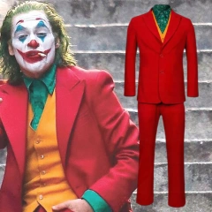 Joker Movie Joaquin Phoenix Costume Arthur Fleck Cosplay (Ready to Ship)