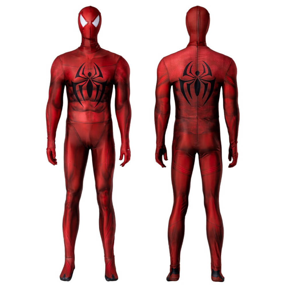 Scarlet Spider Costume Across the Spider-Verse Ben Reilly Cosplay