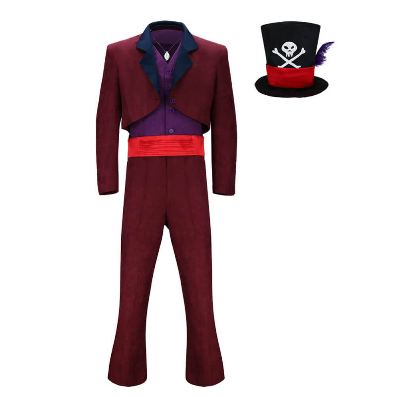 Dr. Facilier Shadow Man Costume The Princess and the Frog Cosplay