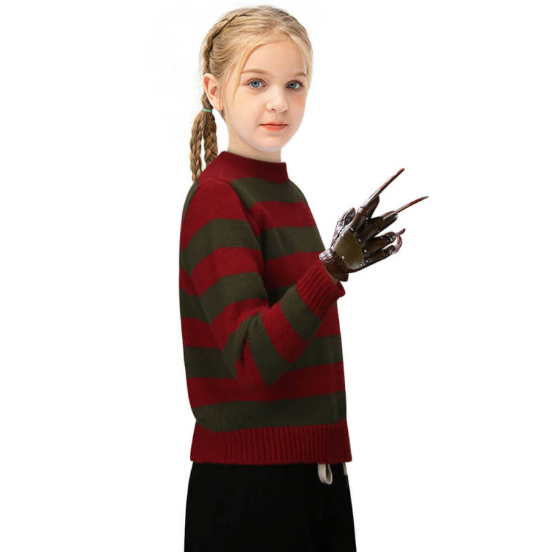 Kids Freddy Krueger Sweater A Nightmare on Elm Street Costume