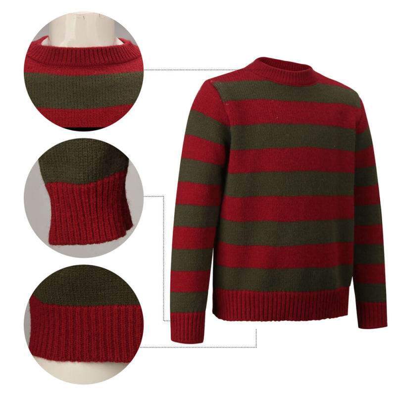 Kids Freddy Krueger Sweater A Nightmare on Elm Street Costume