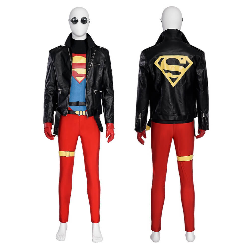 Superboy Costume Kon-El Conner Kent Cosplay