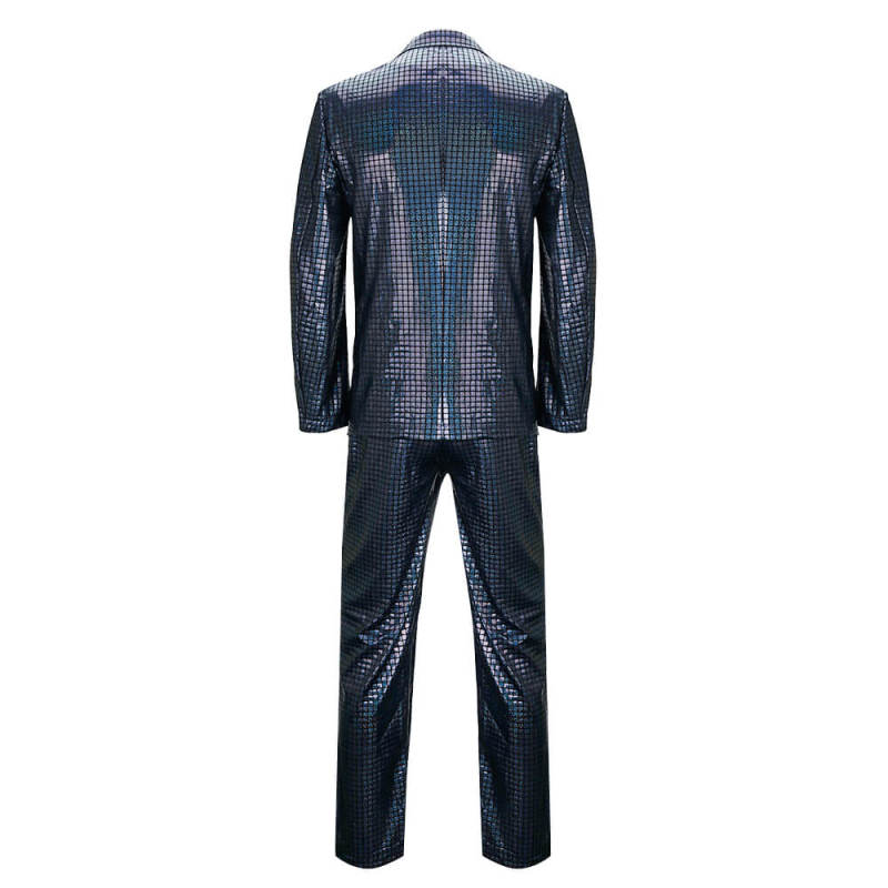 Men's Disco Costume Jacket Pants Halloween Cosplay Outfits