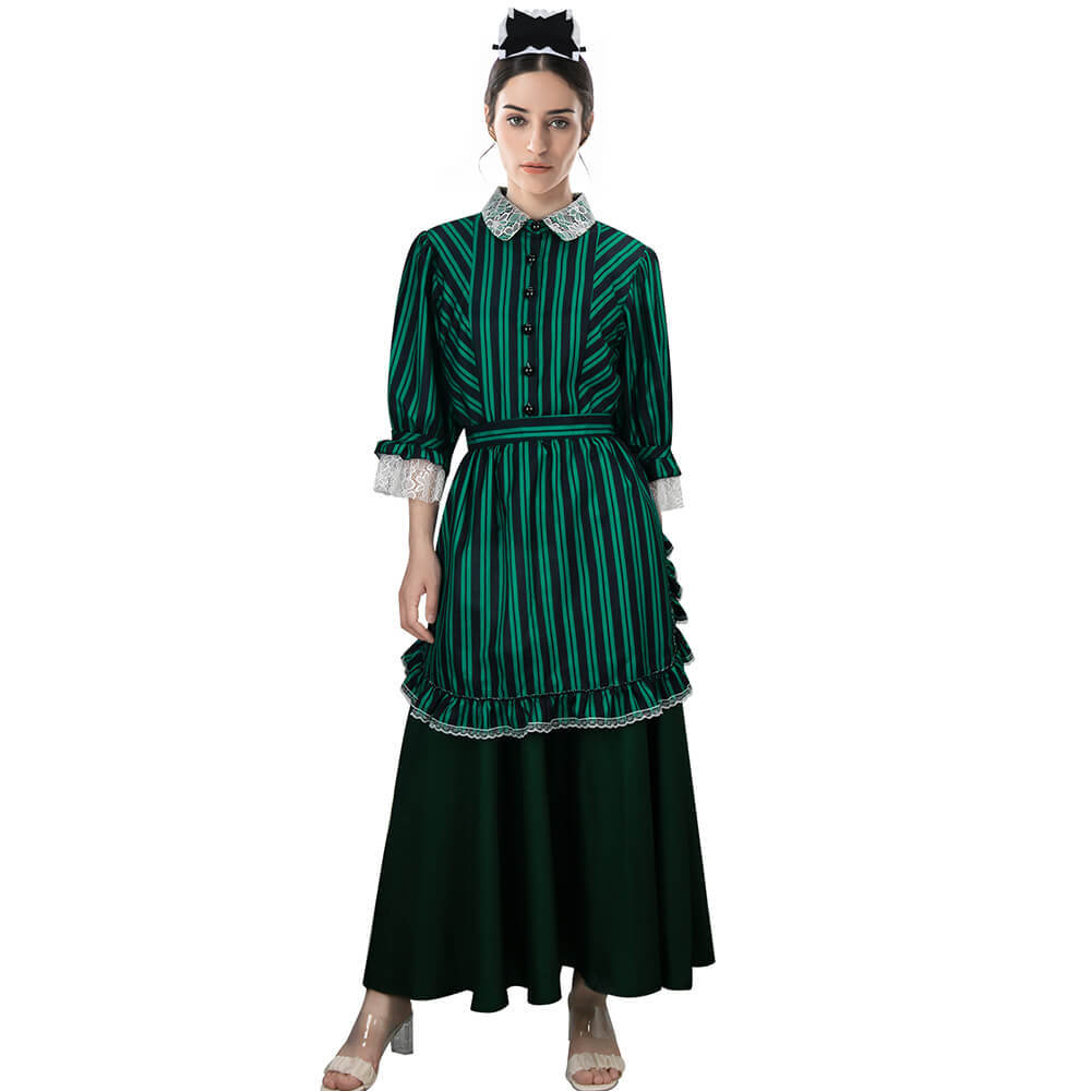 The Haunted Mansion Maid Cosplay Costume Party Dress