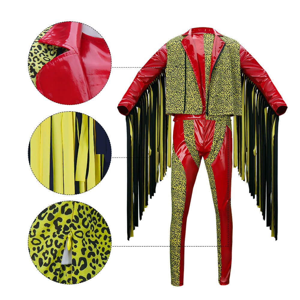 Macho Man Randy Savage Costume Cosplay WWE Wrestling Outfits