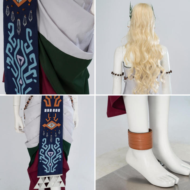 Tears of the Kingdom Queen Sonia Costume The Legend of Zelda Cosplay