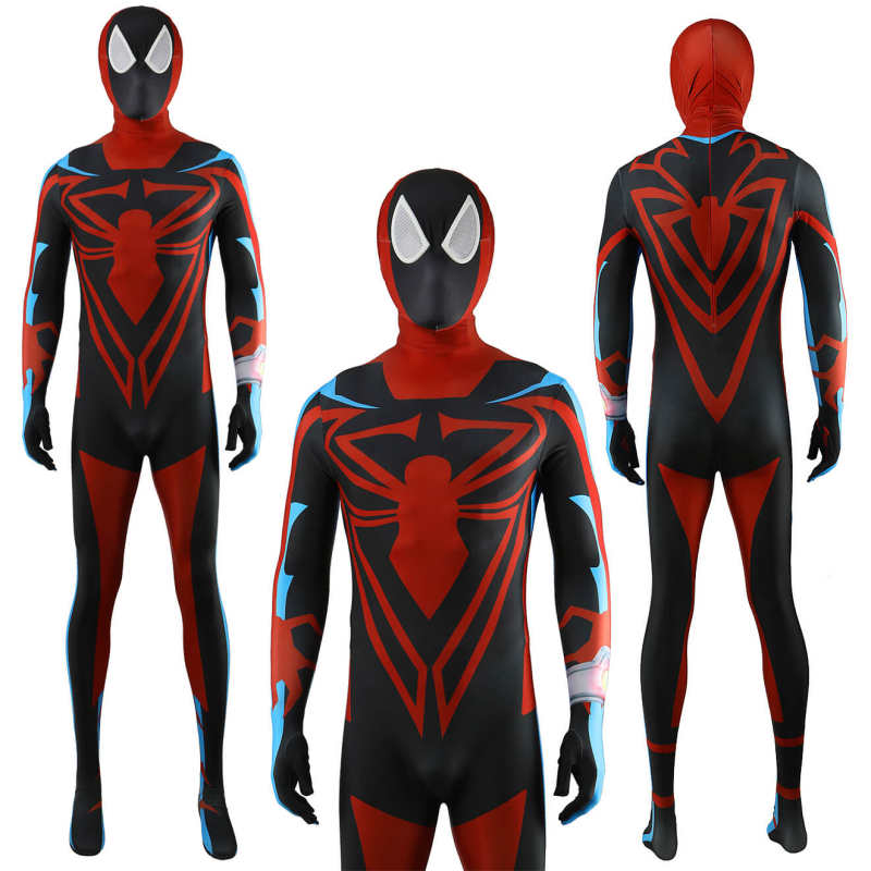 Across the Spider-Verse Spider-Man Unlimited Cosplay Costume Adults Kids