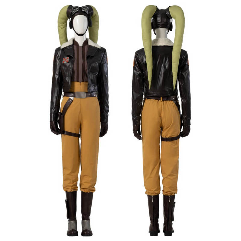 Ahsoka Hera Syndulla Costume Star Wars Cosplay Halloween Suits