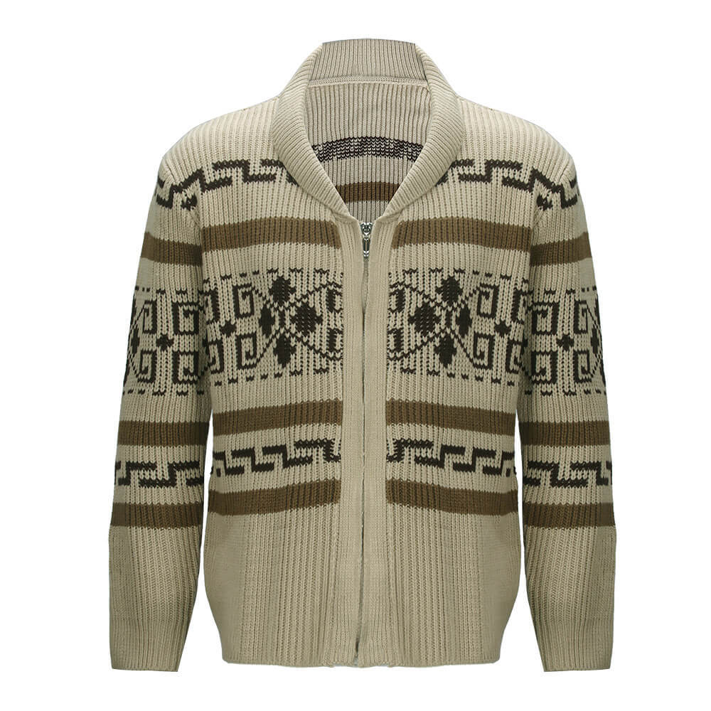The Big Lebowski The Dude Sweater Jeffrey Zip Up Coat
