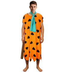 Fred Flintstone Costume The Flintstones Halloween Cosplay (Ready to Ship)
