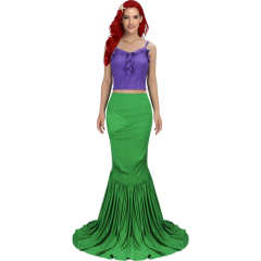 The Little Mermaid Ariel Costume Halloween Cosplay (Ready to Ship)