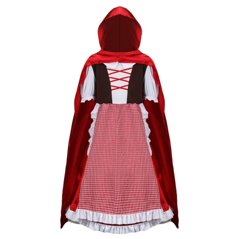 Little Red Riding Hood Costume for Child Halloween Cosplay