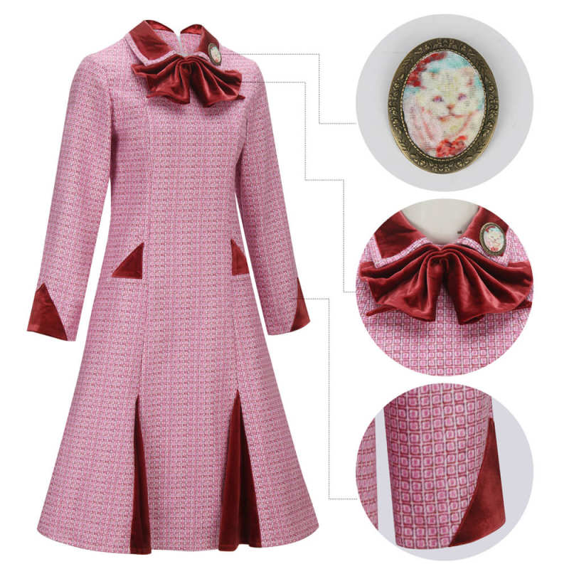 Hallowcos Harry Potter Dolores Umbridge Cosplay Costume