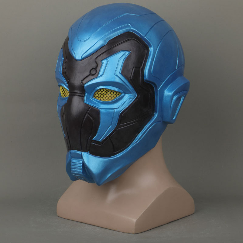 Blue Beetle 2023 Latex Mask Halloween Cosplay