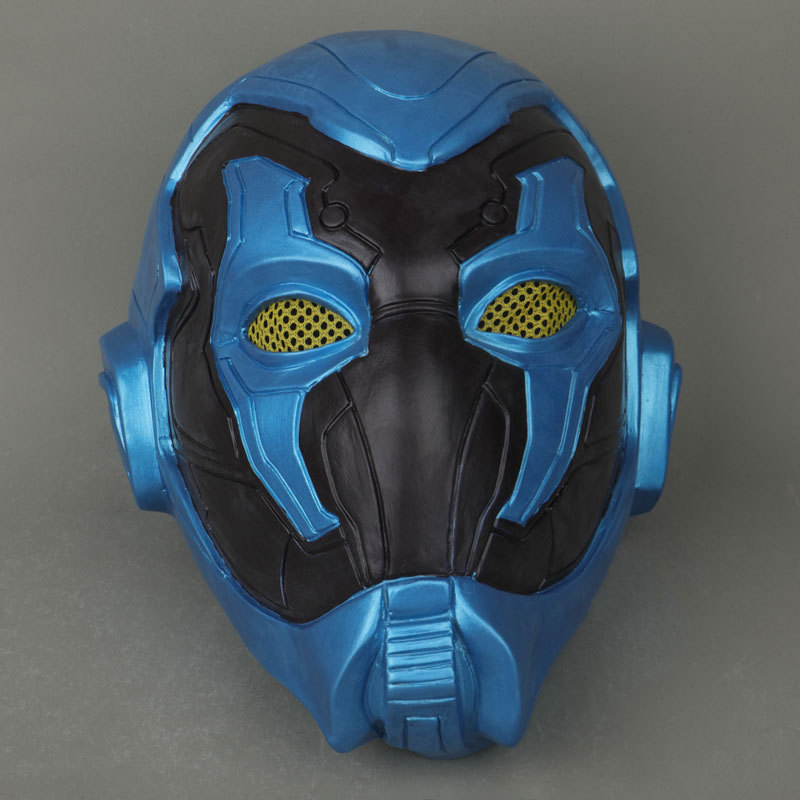 Blue Beetle 2023 Latex Mask Halloween Cosplay