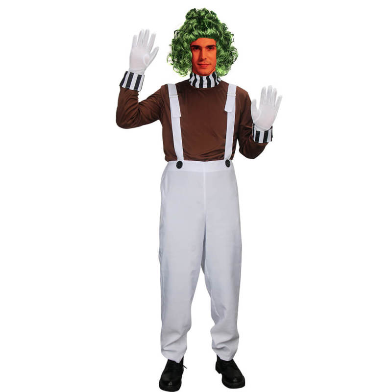 Oompa Loompa Costume Charlie and the Chocolate Factory Cosplay Style B