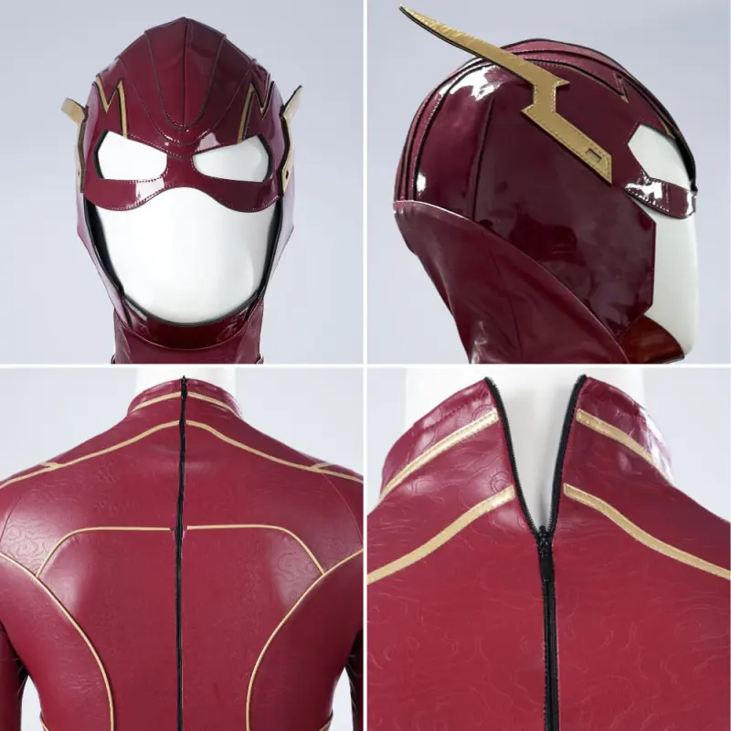 The Flash 2023 Cosplay Costume Barry Allen Superhero Suit