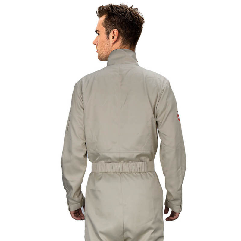 Men's Ghostbusters Uniform Flight Suit Cosplay Costume