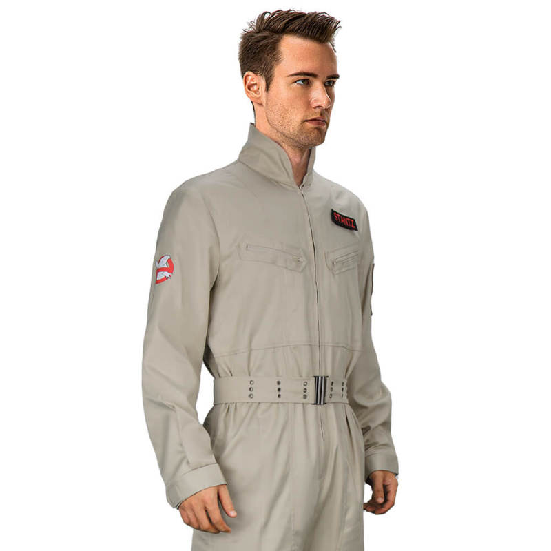 Men's Ghostbusters Uniform Flight Suit Cosplay Costume