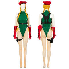 Street Fighter II Cammy White Cosplay Costume Halloween Outfits