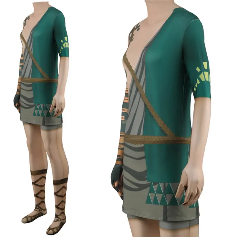 The Legend of Zelda: Tears of the Kingdom Link Cosplay Costume Spandex