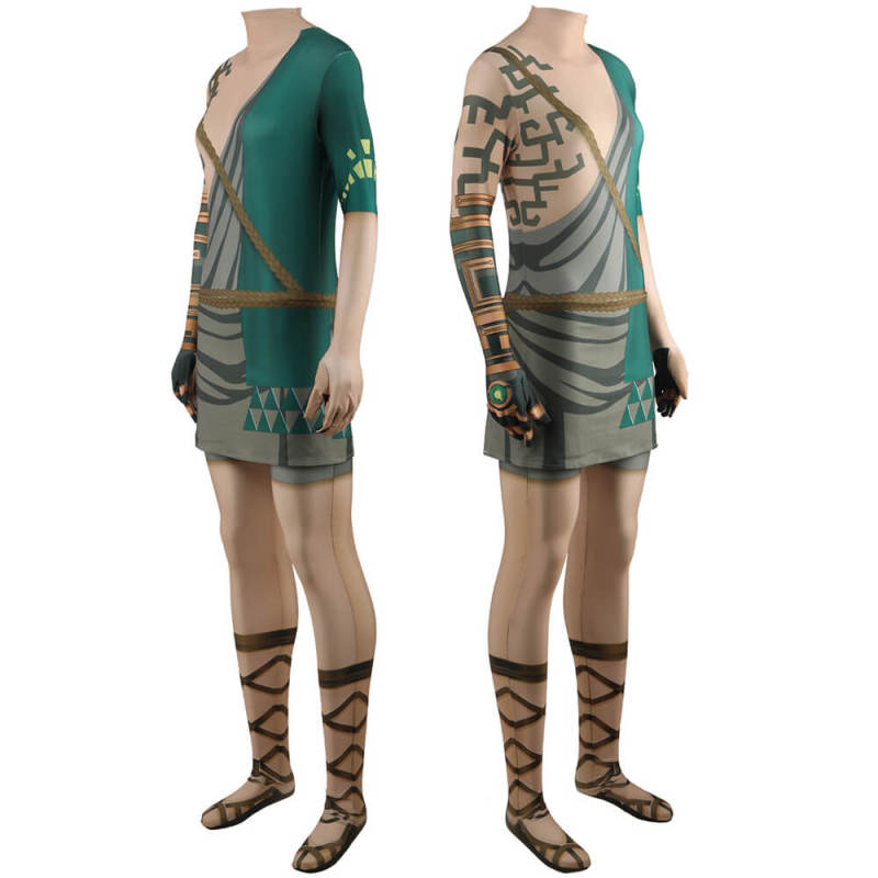 The Legend of Zelda: Tears of the Kingdom Link Cosplay Costume Spandex