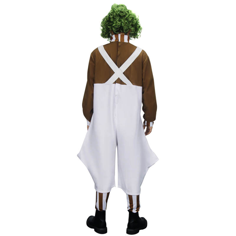 Oompa Loompa Cosplay Costume Willy Wonka Charlie and the Chocolate Factory