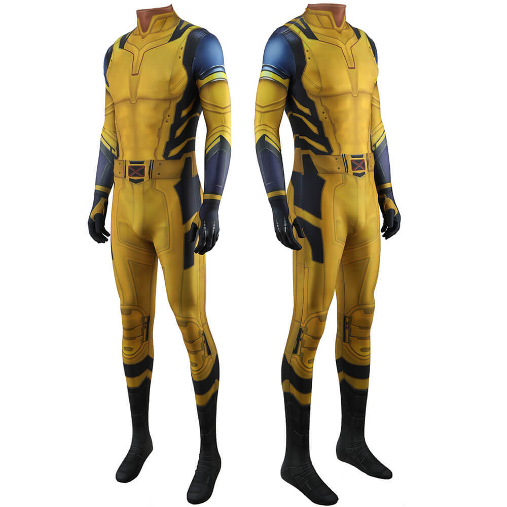 Deadpool 3 Wolverine Costume Cosplay Jumpsuit Adults Kids