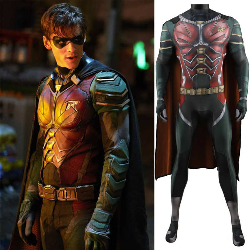 Titans TV Robin Suit Dick Grayson Cosplay Costume