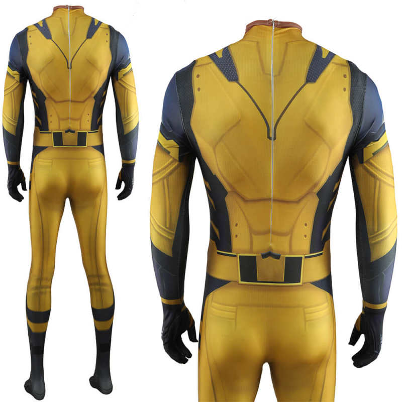 Deadpool 3 Wolverine Costume Cosplay Jumpsuit Adults Kids