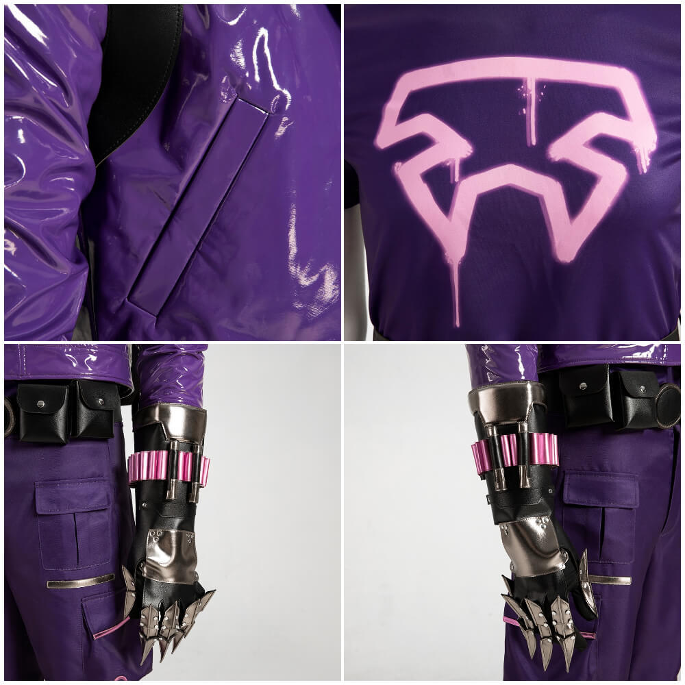 Prowler Miles Morales Costume Cosplay Spider-Man Across the Spider-Verse