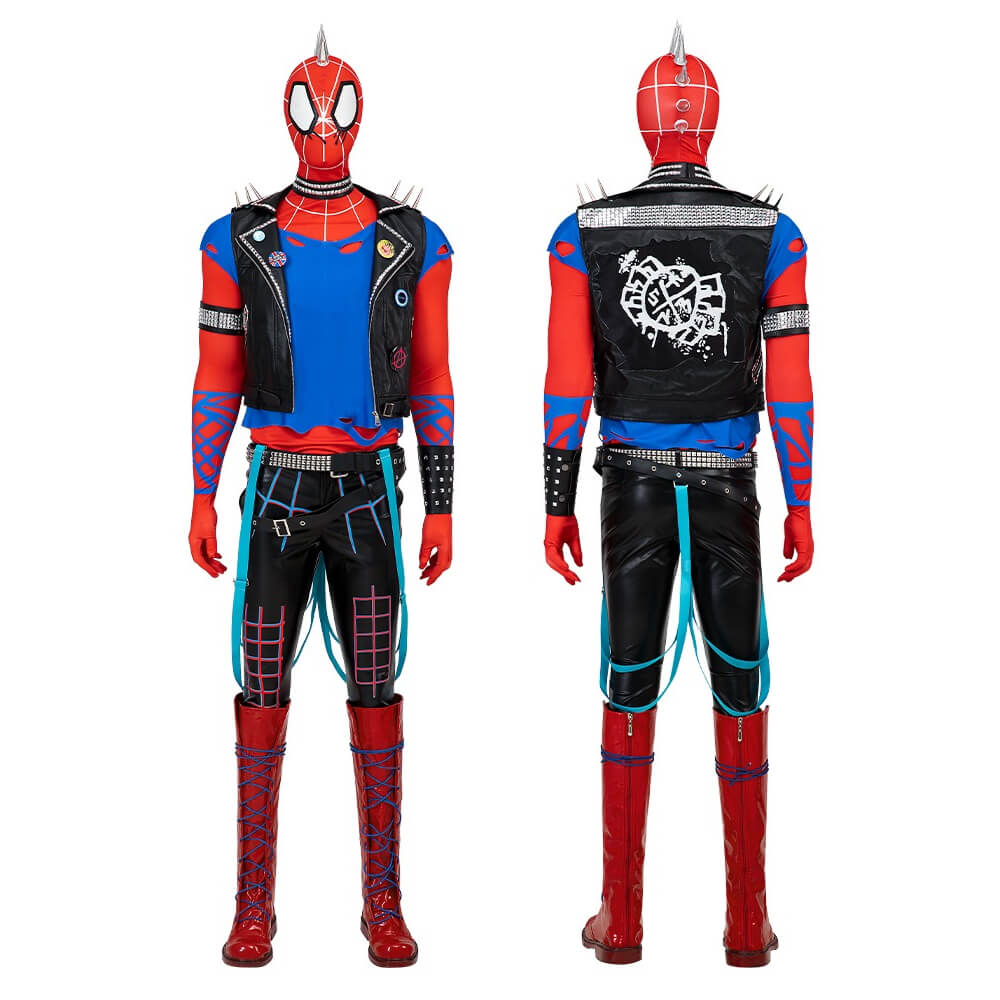 Spider-Punk Costume Spider-Man: Across the Spider-Verse Hobie Brown ...