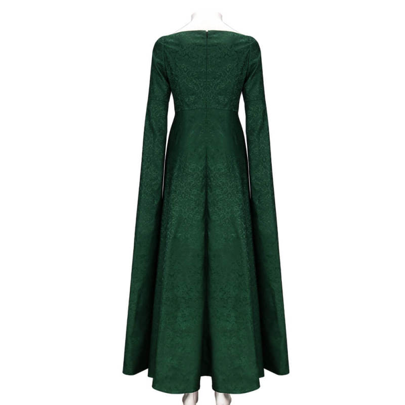 Alicent Hightower Cosplay Costume House of the Dragon Dark Green Dress ...