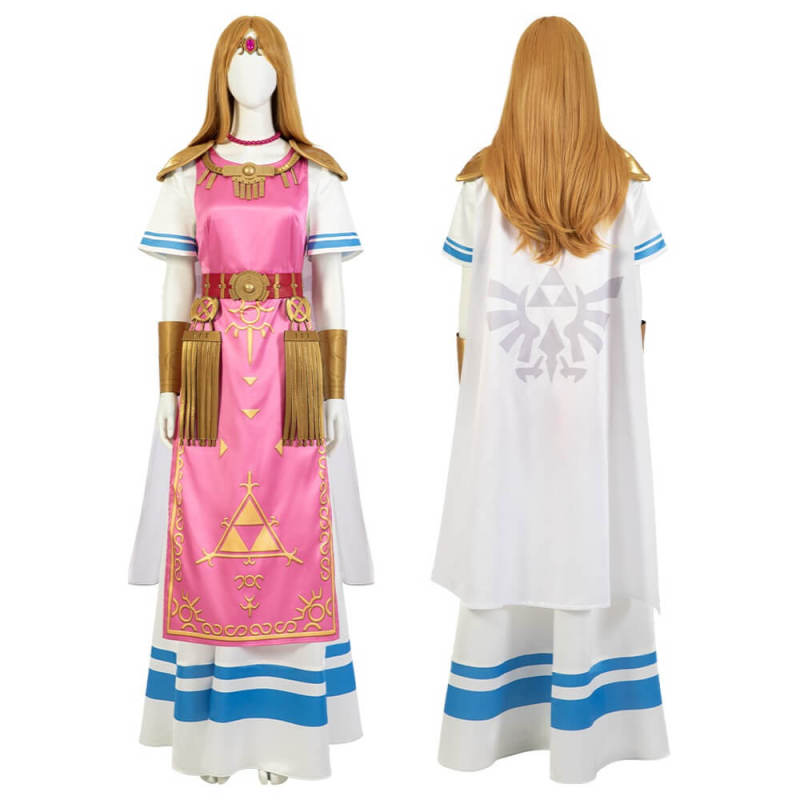 SSBM Princess Zelda Cosplay Costume Super Smash Bros. Melee