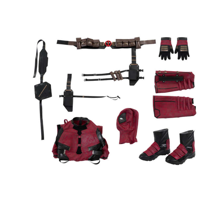Deadpool 3 Wade Wilson Cosplay Costume Deluxe
