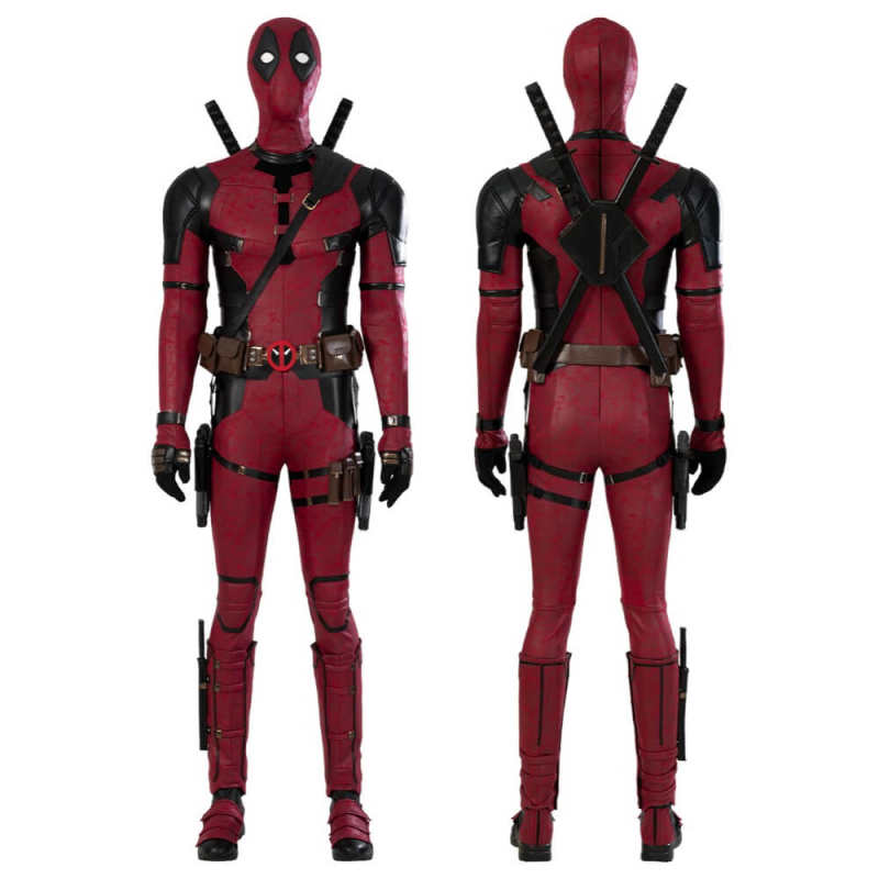 Deadpool 3 Wade Wilson Cosplay Costume Deluxe