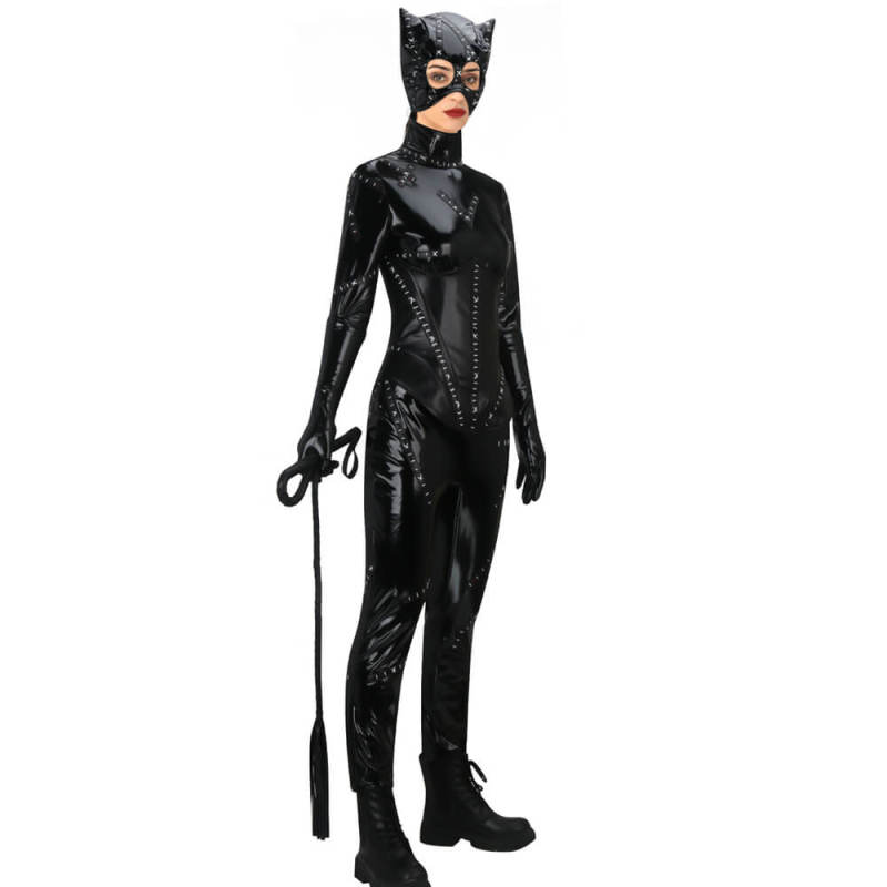 Batman Returns Catwoman Costume Michelle Pfeiffer Cosplay