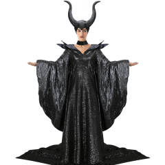 Maleficent Costume Helmet Mistress of Evil Angelina Jolie Cosplay (Ready to Ship)