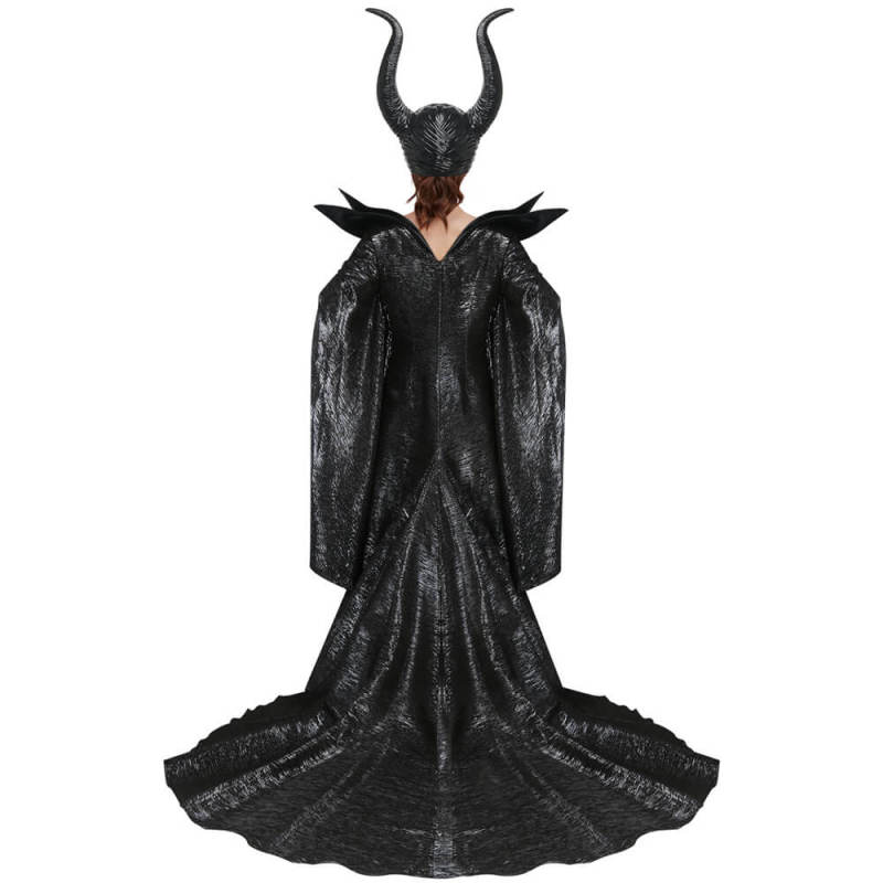 Maleficent Costume Helmet Mistress of Evil Angelina Jolie Cosplay