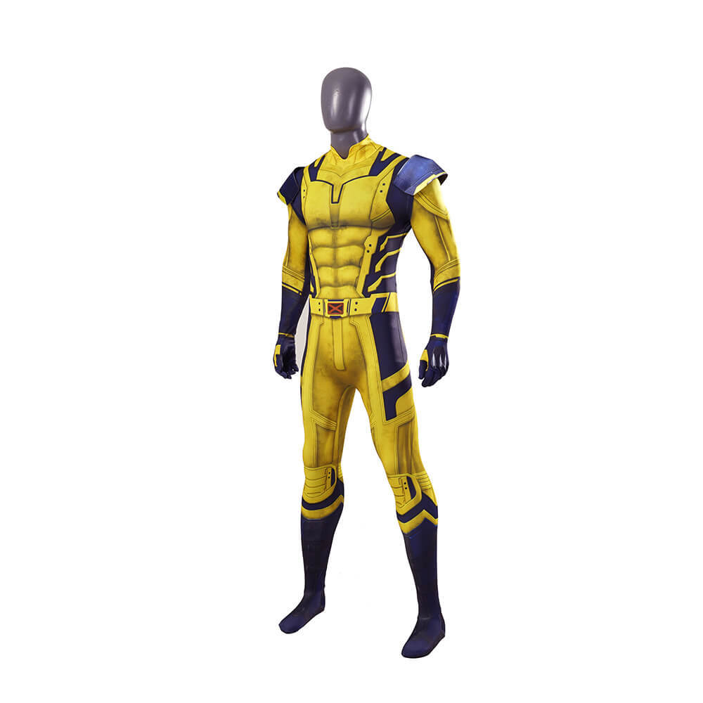 Deadpool 3 Wolverine Cosplay Costume Spandex Bodysuit
