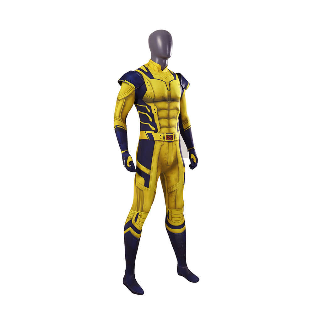 Deadpool 3 Wolverine Cosplay Costume Spandex Bodysuit