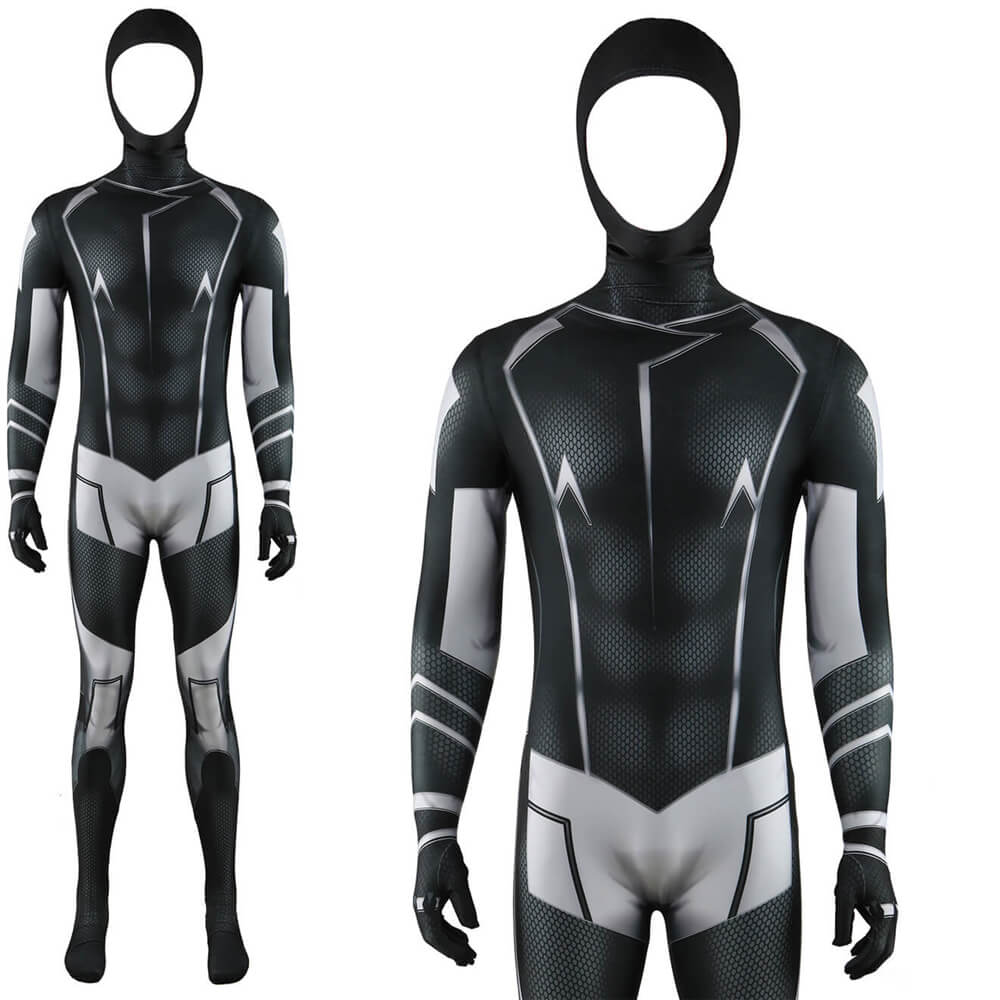 Static Shock Movie Cosplay Costume for Adults Kids Hallowcos