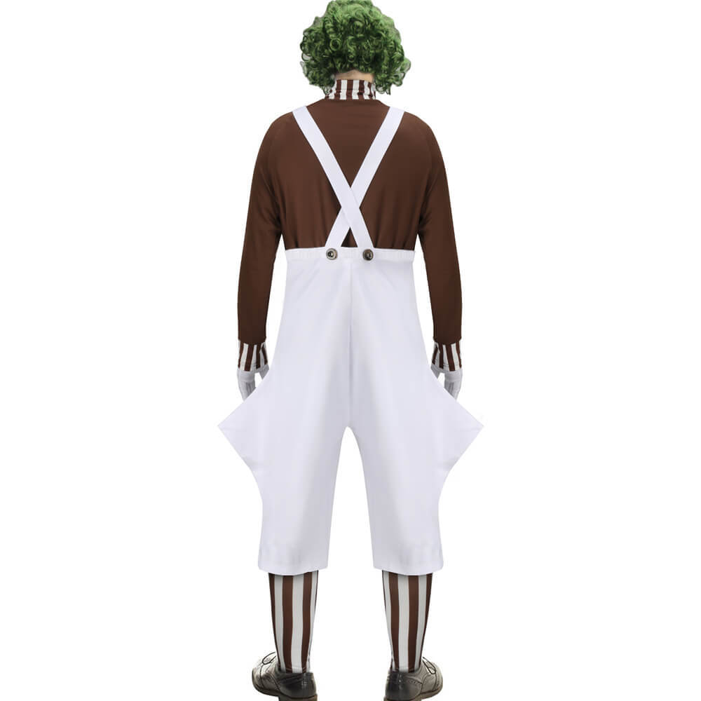 Oompa Loompa Costume Cosplay Charlie and the Chocolate Factory