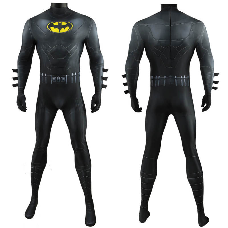 Flash Movie Michael Keaton Batman Cosplay Costume Spandex