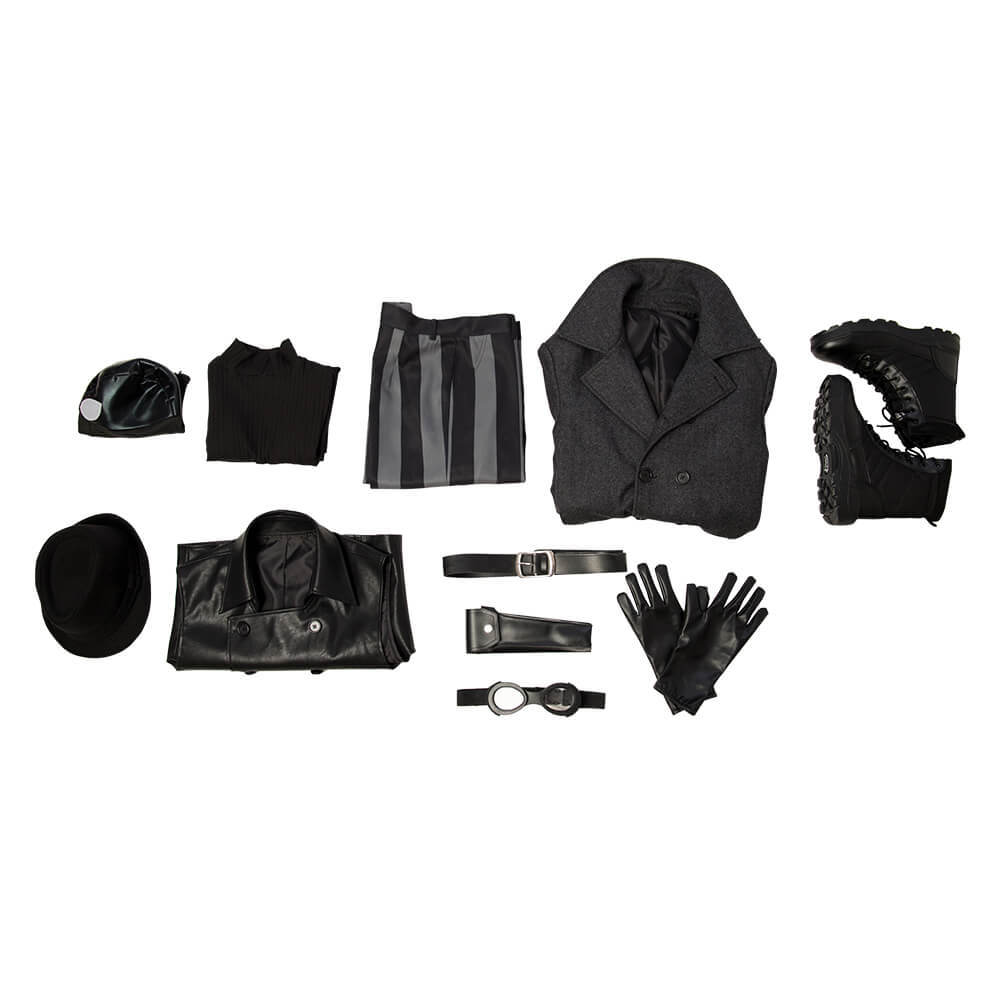 Spider-Man Noir Costume Spider-Man: Into the Spider-Verse Cosplay