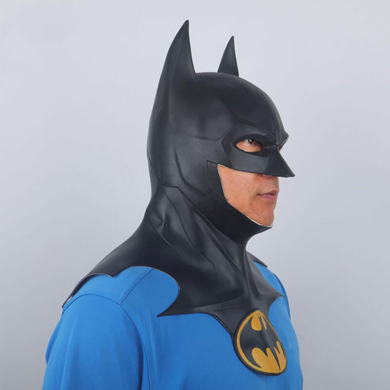 Flash Movie Michael Keaton Batman Cosplay Mask Cowl