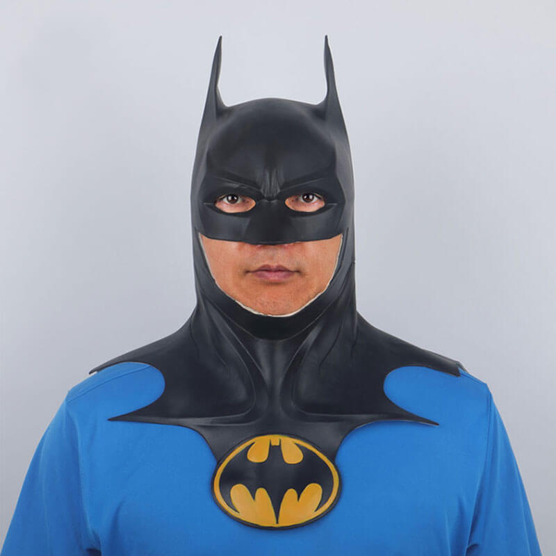 Flash Movie Michael Keaton Batman Cosplay Mask Cowl
