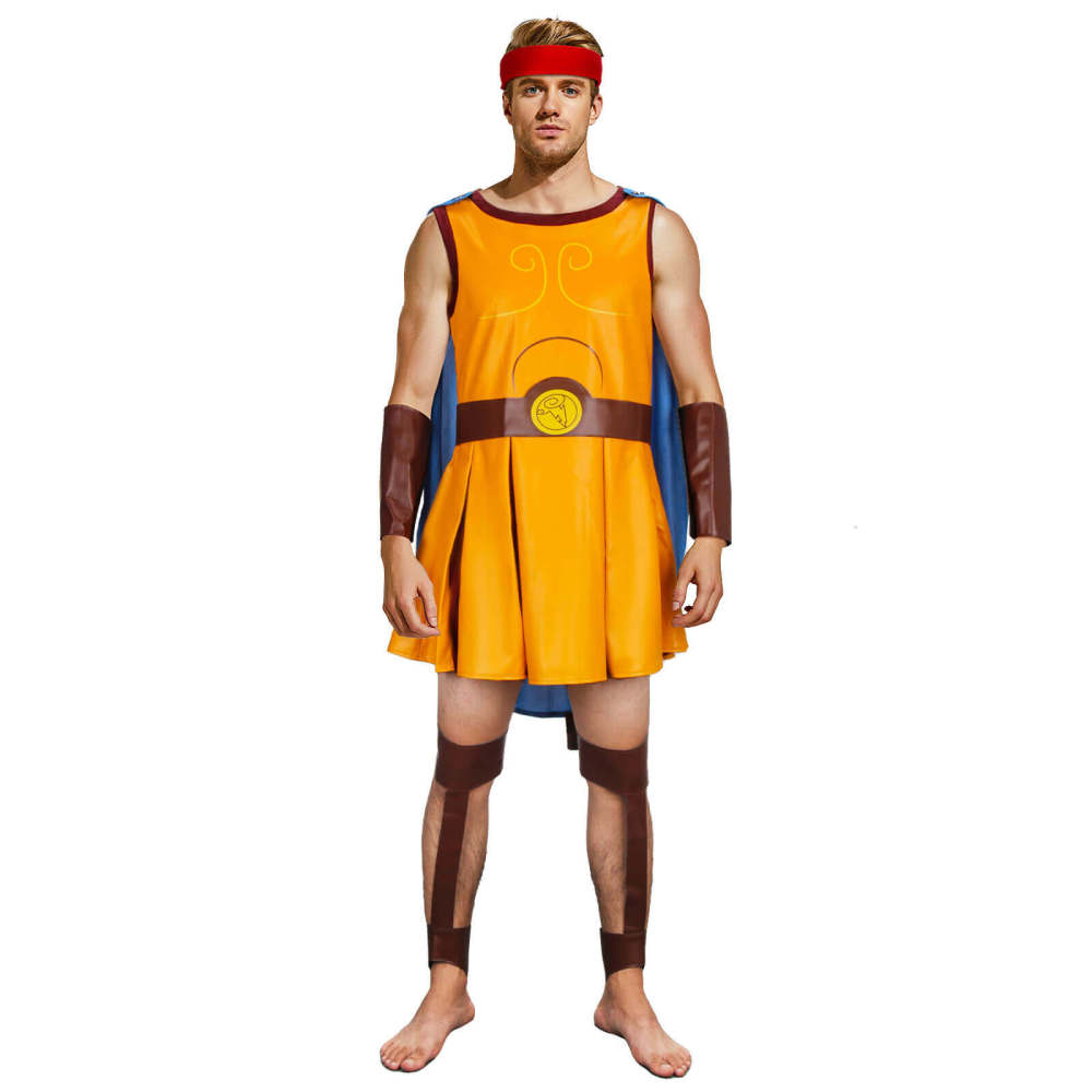 Hercules Cosplay Costume for Men Halloween Outfits